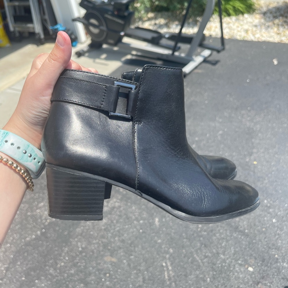 Black boots